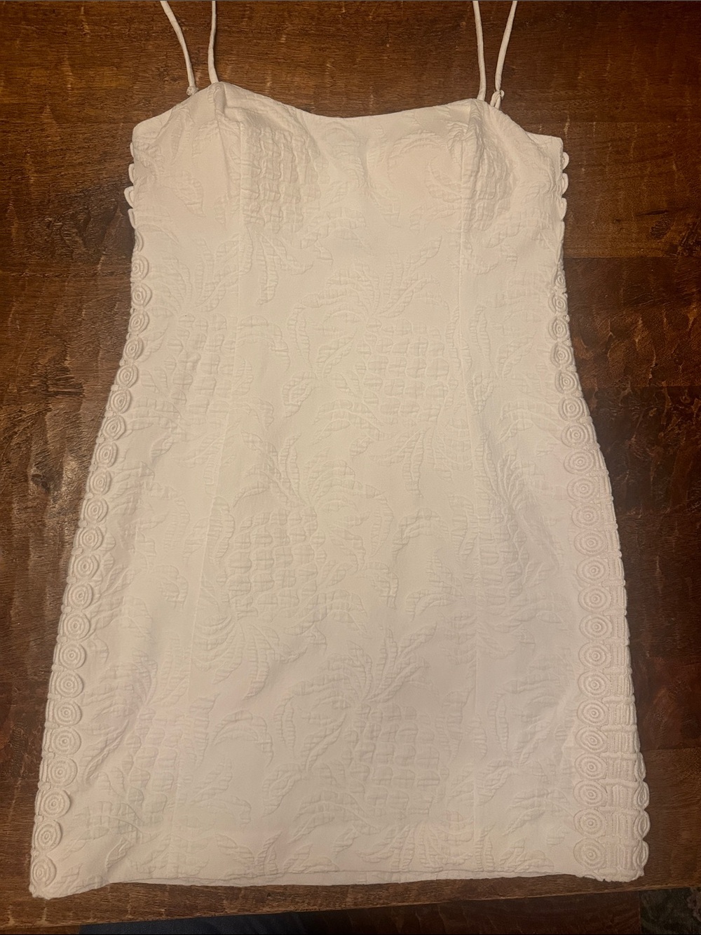Lilly Pulitzer Shelli Stretch Shift Dress in resort white - Picture 3 of 8